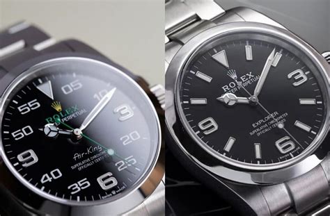 differenze rolex air king explorer|air king vs explorer.